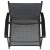 Flash Furniture 2-TLH-SC-044-B-GG Paladin Gray Outdoor Folding Patio Sling Chair with Black Frame, 2 Pack addl-11