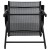Flash Furniture 2-TLH-SC-044-B-GG Paladin Gray Outdoor Folding Patio Sling Chair with Black Frame, 2 Pack addl-12