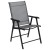 Flash Furniture 2-TLH-SC-044-B-GG Paladin Gray Outdoor Folding Patio Sling Chair with Black Frame, 2 Pack addl-8