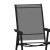 Flash Furniture 2-TLH-SC-044-BKBK-GG Paladin Black Outdoor Folding Patio Sling Chair, 2 Pack addl-9