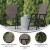 Flash Furniture 2-TLH-SC-044-BR-GG Paladin Brown Outdoor Folding Patio Sling Chair, 2 Pack addl-4