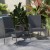Flash Furniture 2-TW-3WBE073-GY-GG Stackable Indoor/Outdoor Gray Wicker Dining Chair with Arms with Steel Frame, Set of 2 addl-6