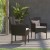 Flash Furniture 2-TW-3WBE074-BR-GG All-Weather Modern Espresso Wicker Patio Armchair and Cream Cushions, Set of 2 addl-6