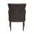 Flash Furniture 2-TW-3WBE074-BR-GG All-Weather Modern Espresso Wicker Patio Armchair and Cream Cushions, Set of 2 addl-8
