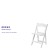 Flash Furniture XF-2901-WH-WOOD-GG Hercules White Wood Folding Chair with Vinyl Padded Seat addl-4