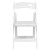 Flash Furniture 2-XF-2901-WH-WOOD-GG Hercules White Wood Folding Chair with Vinyl Padded Seat, 2 Pack  addl-5