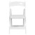 Flash Furniture XF-2901-WH-WOOD-GG Hercules White Wood Folding Chair with Vinyl Padded Seat addl-5