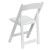 Flash Furniture XF-2901-WH-WOOD-GG Hercules White Wood Folding Chair with Vinyl Padded Seat addl-7
