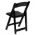 Flash Furniture 2-XF-2902-BK-WOOD-GG Hercules Black Wood Folding Chair with Vinyl Padded Seat, 2 Pack  addl-7