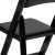 Flash Furniture 2-XF-2902-BK-WOOD-GG Hercules Black Wood Folding Chair with Vinyl Padded Seat, 2 Pack  addl-8