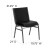 Flash Furniture XU-60153-BK-VYL-GG Heavy Duty, 3" Thickly Padded, Black Vinyl Stack Chair addl-1