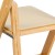 Flash Furniture 2-XF-2903-NAT-WOOD-GG Hercules Natural Wood Folding Chair with Vinyl Padded Seat, 2 Pack  addl-8