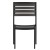 Flash Furniture 2-XU-DG-HW6036-GY-GG Outdoor Stackable Side Chair with Gray Wash Faux Teak Poly Slats, Set of 2 addl-11