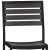 Flash Furniture 2-XU-DG-HW6036-GY-GG Outdoor Stackable Side Chair with Gray Wash Faux Teak Poly Slats, Set of 2 addl-9