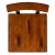 Flash Furniture 2-XU-DG-W0236B-GG Rustic Antique Walnut Industrial Wood Dining Barstool, 2 Pack  addl-11