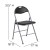 Flash Furniture 2-YB-YJ806H-GG Hercules Black Vinyl Metal Folding Chair with Carry Handle, 2 Pack  addl-6