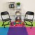Flash Furniture 2-Y-KID-BK-GG Timmy Kids Black Plastic Folding Chair, 2 Pack addl-1