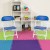 Flash Furniture Y-KID-BL-GG Timmy Kids Blue Plastic Folding Chair addl-1