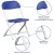 Flash Furniture 2-Y-KID-BL-GG Timmy Kids Blue Plastic Folding Chair, 2 Pack addl-4