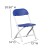 Flash Furniture Y-KID-BL-GG Timmy Kids Blue Plastic Folding Chair addl-5