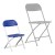 Flash Furniture Y-KID-BL-GG Timmy Kids Blue Plastic Folding Chair addl-7