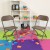 Flash Furniture Y-KID-BN-GG Timmy Kids Brown Plastic Folding Chair addl-1