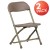 Flash Furniture 2-Y-KID-BN-GG Timmy Kids Brown Plastic Folding Chair, 2 Pack addl-2