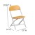 Flash Furniture 2-Y-KID-YL-GG Timmy Kids Yellow Plastic Folding Chair, 2 Pack addl-5