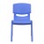 Flash Furniture 2-YU-YCX-001-BLUE-GG Blue Plastic Stackable School Chair with 12" Seat Height, 2 Pack addl-10