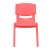 Flash Furniture 2-YU-YCX-001-RED-GG Red Plastic Stackable School Chair with 12" Seat Height, 2 Pack addl-10