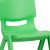 Flash Furniture 2-YU-YCX-004-GREEN-GG Green Plastic Stackable School Chair with 13.25" Seat Height, 2 Pack addl-8