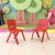 Flash Furniture 2-YU-YCX-004-RED-GG Red Plastic Stackable School Chair with 13.25" Seat Height, 2 Pack addl-1