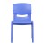Flash Furniture 2-YU-YCX-005-BLUE-GG Blue Plastic Stackable School Chair with 15.5" Seat Height, 2 Pack addl-10