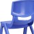 Flash Furniture 2-YU-YCX-005-BLUE-GG Blue Plastic Stackable School Chair with 15.5" Seat Height, 2 Pack addl-11