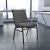 Flash Furniture XU-60153-GY-GG Heavy Duty, 3" Thickly Padded, Gray Upholstered Stack Chair addl-2