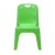 Flash Furniture 2-YU-YCX-011-GREEN-GG Green Plastic Stackable School Chair with Carry Handle and 11" Seat Height, 2 Pack addl-10
