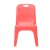 Flash Furniture 2-YU-YCX-011-RED-GG Red Plastic Stackable School Chair with Carry Handle and 11" Seat Height, 2 Pack addl-10
