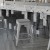 Flash Furniture 4-ET-31320-24-SV-R-PL2G-GG 24" Backless Silver Metal Indoor Counter Height Stool with Gray Poly Resin Seat, Set of 4 addl-6