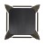 Flash Furniture 4-ET-31320-30-GN-R-PL2B-GG Cierra 30" Backless Gun Metal Gray Metal Indoor Bar Stool with Black All-Weather Poly Resin Seat, Set of 4 addl-11