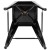 Flash Furniture 4-ET-31320W-30-BK-R-GG Cierra 30" Black Metal Indoor Stackable Bar Stool with Wood Seat, Set of 4 addl-10