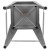 Flash Furniture 4-ET-31320W-30-SV-R-GG Cierra 30" Silver Metal Stackable Indoor Bar Stool with Wood Seat, Set of 4 addl-10