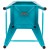 Flash Furniture 4-ET-31320W-30-TL-R-GG Cierra 30" Teal Metal Stackable Indoor Bar Stool with Wood Seat, Set of 4 addl-10