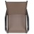 Flash Furniture 4-JJ-303C-B-GG Brown Outdoor Stack Chair with Flex Comfort Material and Metal Frame, Set of 4 addl-11