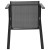 Flash Furniture 4-JJ-303C-GG Black Outdoor Stack Chair with Flex Comfort Material and Metal Frame, Set of 4 addl-12