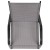 Flash Furniture 4-JJ-303C-G-GG Gray Outdoor Stack Chair with Flex Comfort Material and Metal Frame, Set of 4 addl-11