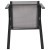 Flash Furniture 4-JJ-303C-G-GG Gray Outdoor Stack Chair with Flex Comfort Material and Metal Frame, Set of 4 addl-12