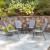 Flash Furniture 4-JJ-303C-G-GG Gray Outdoor Stack Chair with Flex Comfort Material and Metal Frame, Set of 4 addl-1