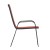 Flash Furniture 4-JJ-303C-RD-GG Black Outdoor Stack Chair with Flex Comfort Material and Metal Frame, Set of 4 addl-10
