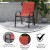 Flash Furniture 4-JJ-303C-RD-GG Black Outdoor Stack Chair with Flex Comfort Material and Metal Frame, Set of 4 addl-4