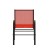 Flash Furniture 4-JJ-303C-RD-GG Black Outdoor Stack Chair with Flex Comfort Material and Metal Frame, Set of 4 addl-8